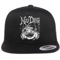 Moo Deng (Metal) Flat Bill Trucker Hat