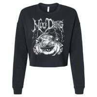 Moo Deng (Metal) Cropped Pullover Crew