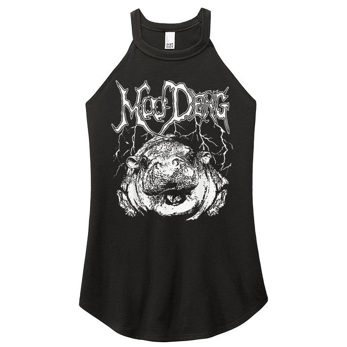 Moo Deng (Metal) Women's Perfect Tri Rocker Tank