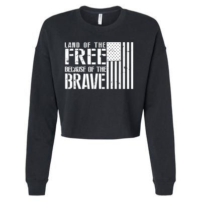 Memorial Day Cropped Pullover Crew