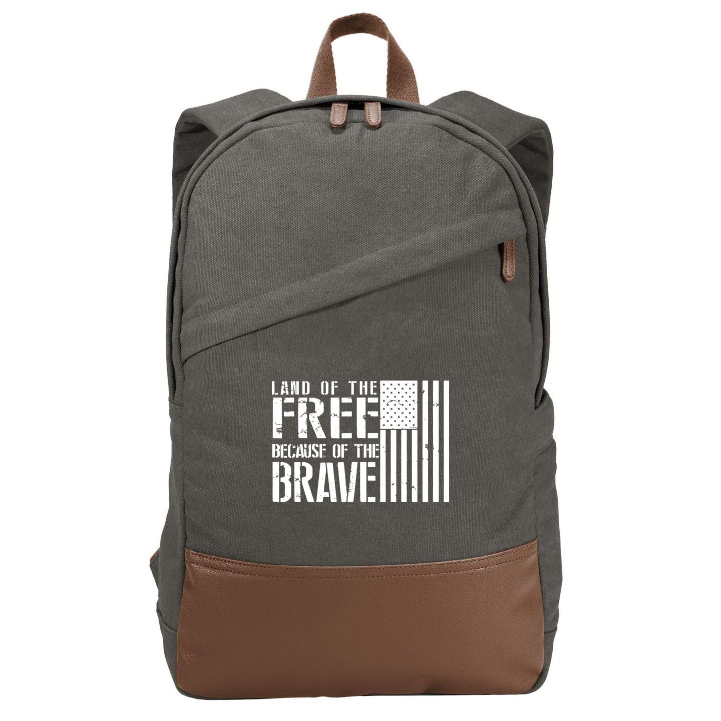 Memorial Day Cotton Canvas Backpack