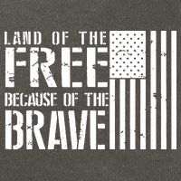 Memorial Day Cotton Canvas Backpack