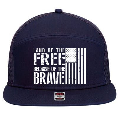 Memorial Day 7 Panel Mesh Trucker Snapback Hat