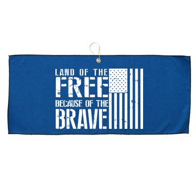 Memorial Day Large Microfiber Waffle Golf Towel