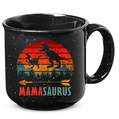 Mama Dinosaur 15oz Campfire Ceramic Mug