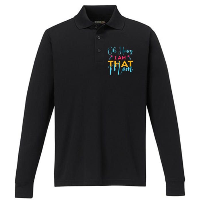 Mothers Day Performance Long Sleeve Polo