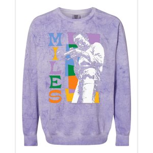 M.I.L.E.S Davis Miles Colorblock Colorblast Crewneck Sweatshirt