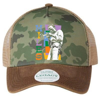M.I.L.E.S Davis Miles Colorblock Legacy Tie Dye Trucker Hat