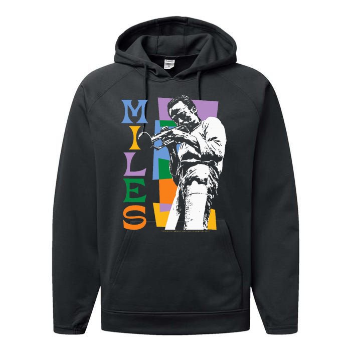 M.I.L.E.S Davis Miles Colorblock Performance Fleece Hoodie