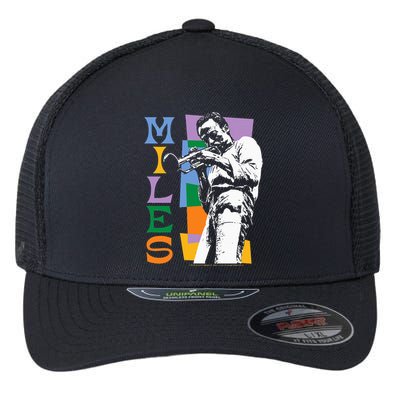 M.I.L.E.S Davis Miles Colorblock Flexfit Unipanel Trucker Cap