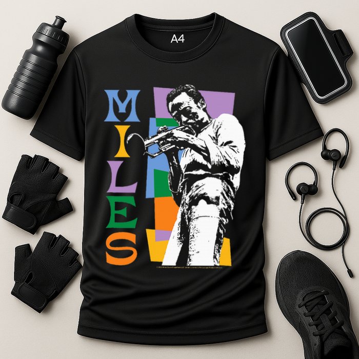 M.I.L.E.S Davis Miles Colorblock Performance Shirt