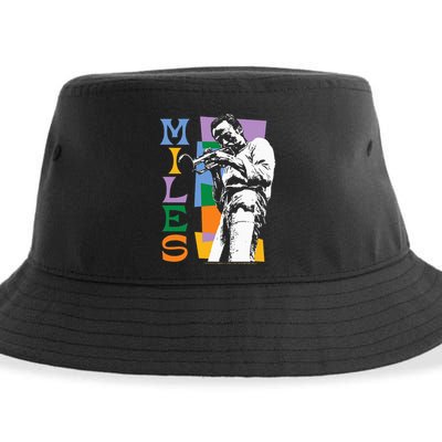 M.I.L.E.S Davis Miles Colorblock Sustainable Bucket Hat