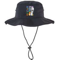 M.I.L.E.S Davis Miles Colorblock Bucket Hat