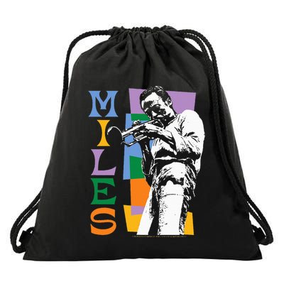 M.I.L.E.S Davis Miles Colorblock Drawstring Bag
