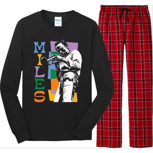 M.I.L.E.S Davis Miles Colorblock Long Sleeve Pajama Set