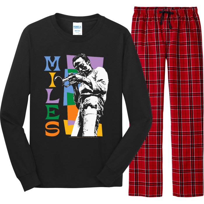 M.I.L.E.S Davis Miles Colorblock Long Sleeve Pajama Set