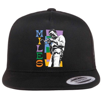 M.I.L.E.S Davis Miles Colorblock Flatbill Hat