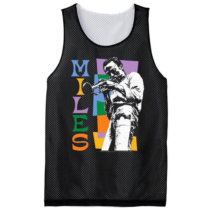 M.I.L.E.S Davis Miles Colorblock Mesh Reversible Basketball Jersey Tank