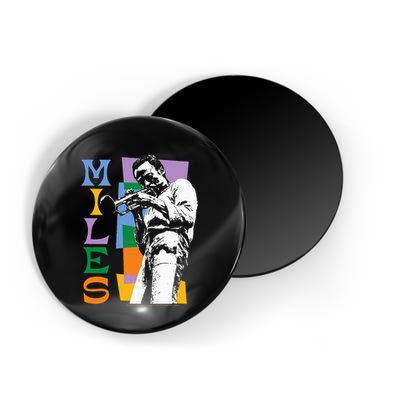 M.I.L.E.S Davis Miles Colorblock Magnet