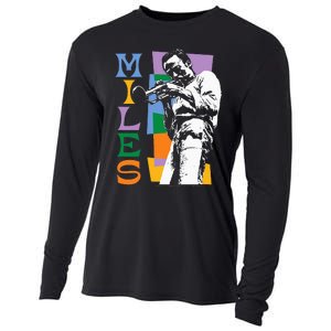 M.I.L.E.S Davis Miles Colorblock Cooling Performance Long Sleeve Crew