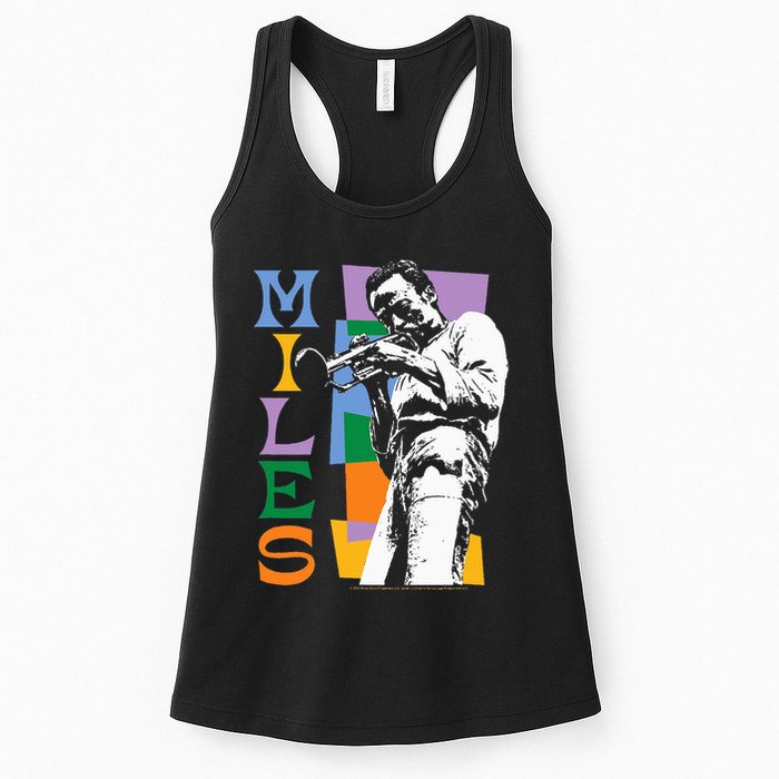 M.I.L.E.S Davis Miles Colorblock Womens Tank Top