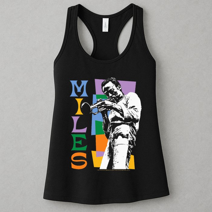 M.I.L.E.S Davis Miles Colorblock Womens Tank Top