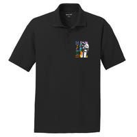 M.I.L.E.S Davis Miles Colorblock PosiCharge RacerMesh Polo