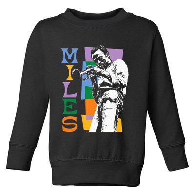 M.I.L.E.S Davis Miles Colorblock Toddler Sweatshirt