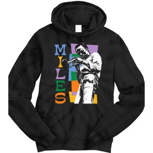 M.I.L.E.S Davis Miles Colorblock Tie Dye Hoodie