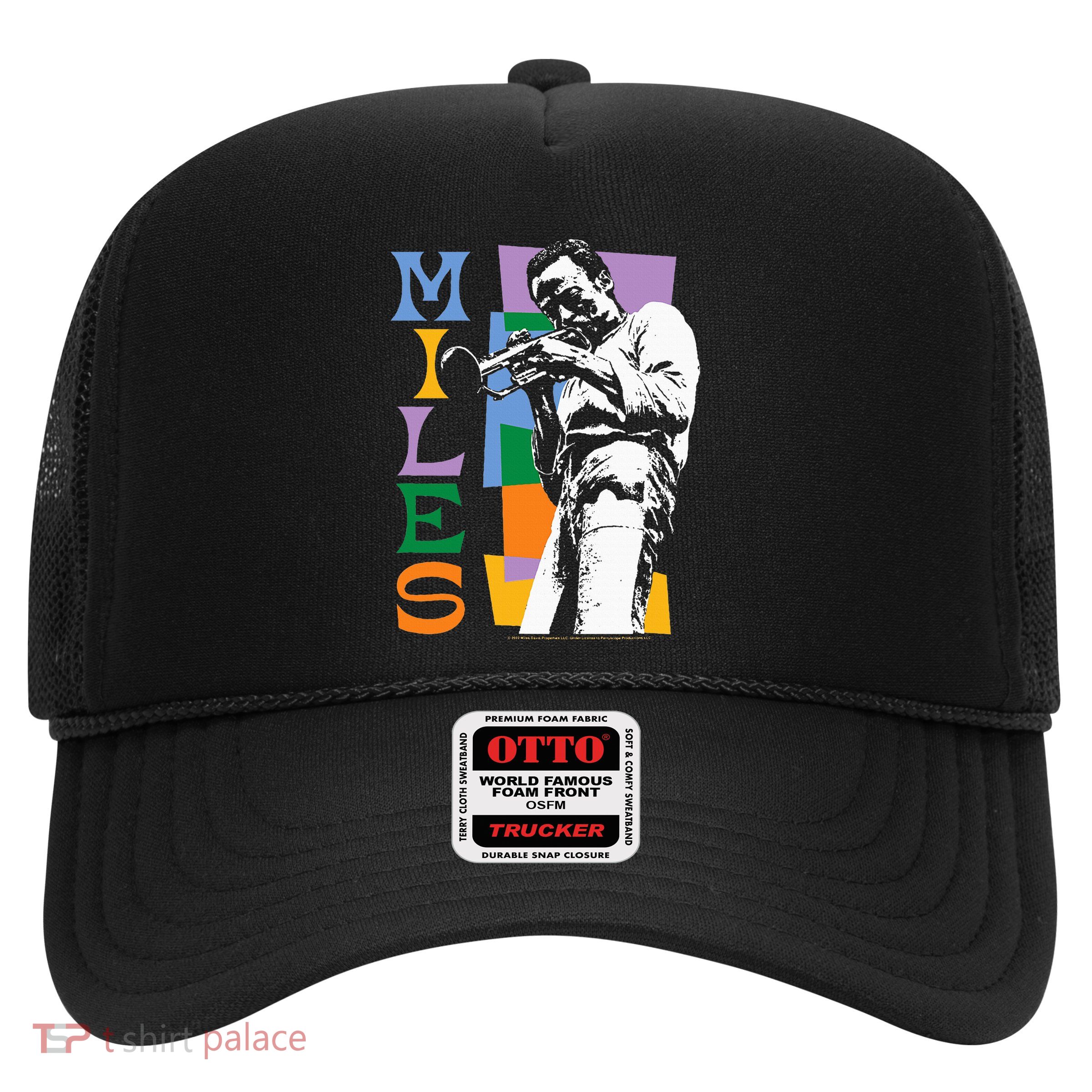M.I.L.E.S Davis Miles Colorblock Trucker Hat