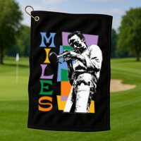 M.I.L.E.S Davis Miles Colorblock Golf Towel