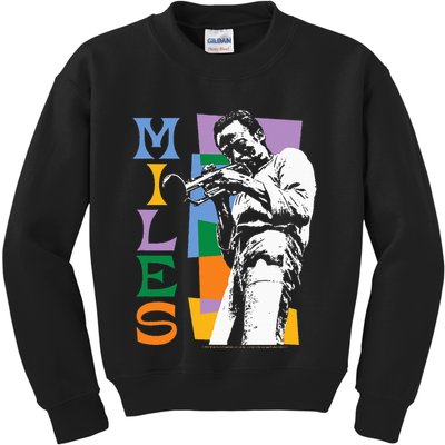M.I.L.E.S Davis Miles Colorblock Kids Sweatshirt