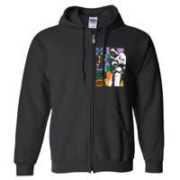 M.I.L.E.S Davis Miles Colorblock Full Zip Hoodie