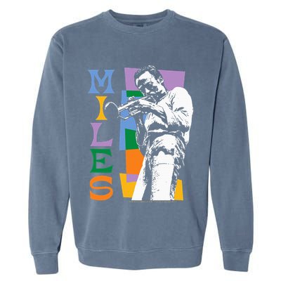 M.I.L.E.S Davis Miles Colorblock Garment-Dyed Sweatshirt