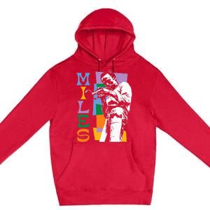 M.I.L.E.S Davis Miles Colorblock Premium Pullover Hoodie