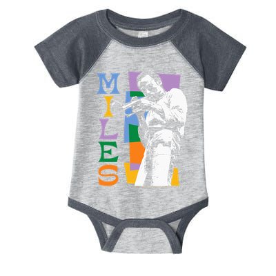 M.I.L.E.S Davis Miles Colorblock Infant Baby Jersey Bodysuit