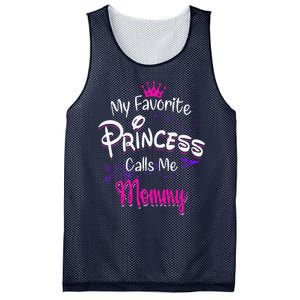 Mother's Day My Favorite Princess Calls Me Mommy For Mom Mesh Reversible Basketball Jersey Tank