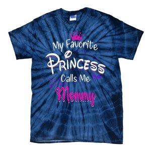 Mother's Day My Favorite Princess Calls Me Mommy For Mom Tie-Dye T-Shirt