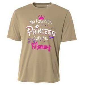 Mother's Day My Favorite Princess Calls Me Mommy For Mom Cooling Performance Crew T-Shirt