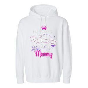 Mother's Day My Favorite Princess Calls Me Mommy For Mom Garment-Dyed Fleece Hoodie