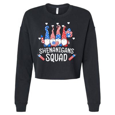Memorial Day Cropped Pullover Crew