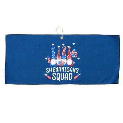 Memorial Day Large Microfiber Waffle Golf Towel