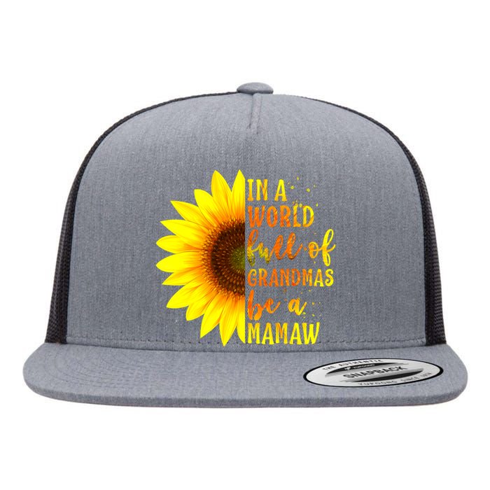 MotherS Day Flat Bill Trucker Hat