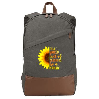 MotherS Day Cotton Canvas Backpack