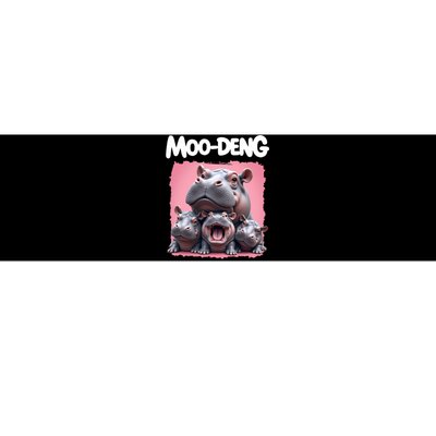 Moo Deng Bumper Sticker