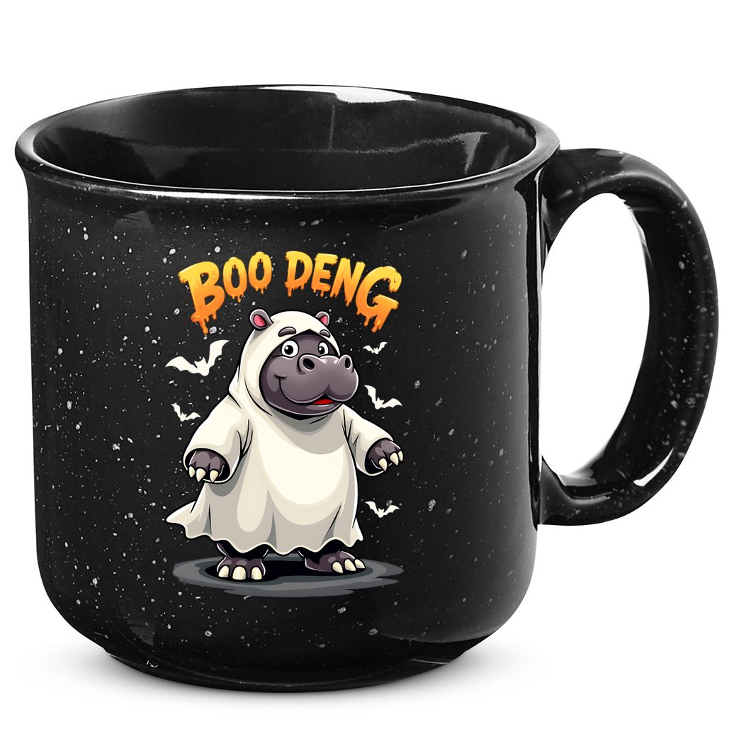 Moo Deng 15oz Campfire Ceramic Mug