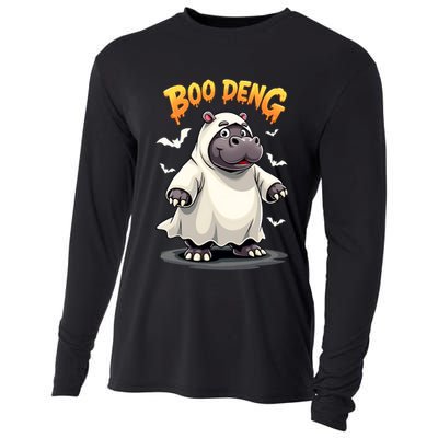Moo Deng Cooling Performance Long Sleeve Crew