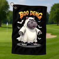 Moo Deng Golf Towel