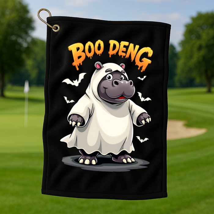 Moo Deng Golf Towel