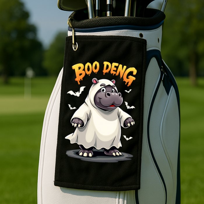 Moo Deng Golf Towel